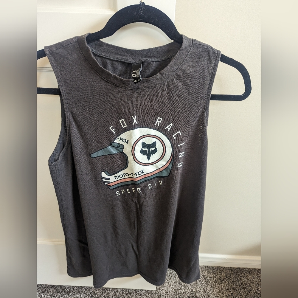 Fox racing women's tank top size medium
